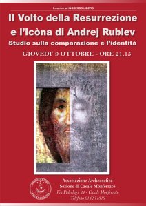 Icona Invito per l'evento "Il Volto della Resurrezione e l'Icona di Andrej Rublev"