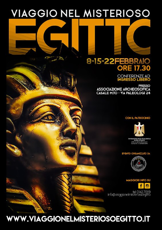 Viaggio nel Misterioso Egitto - Casale Monferrato
